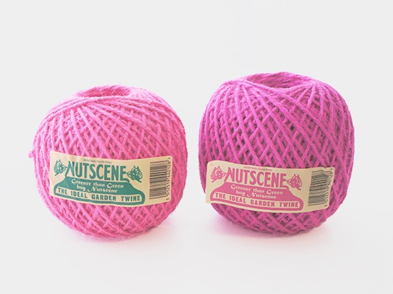 カラー 麻ひも スプール ジュート 全16色 約110m ナッツシーン