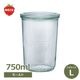 WECK �⡼��ɥ������� 750ml �����å� WE-743 ����˥����� ��ʨ̩�ĤǤ��륬�饹��¸�� ̩���ƴ� �ե�L������ Mold shape �������᥵���� ��ʪ �����ҡ�Ʀ 