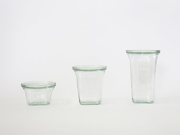 WECK �����ɥ� 545ml ������6�ĥ��å� �����å� QUADORO WE-747 ���饹 ����˥����� ��¸ �ݴ� �ƴ� �� �ӵ� ���� �ͳ� �ե� L������ �б� ����̵�� 