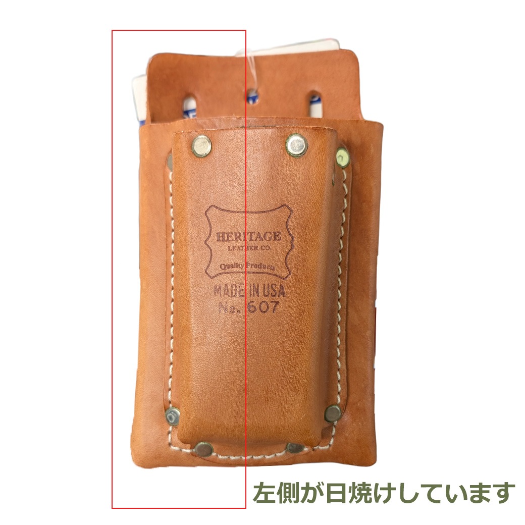 �إ�ơ��� �쥶�� ���� �ġ��� �ݡ��� ���� ���� ƻ�� Heritage Leather Tool Pouch 607 2�ݥ��å� �繩 �ߥ� ����ꥫ USA ���ä����� ��� �����ǥ˥� ��åԥ��б� 
