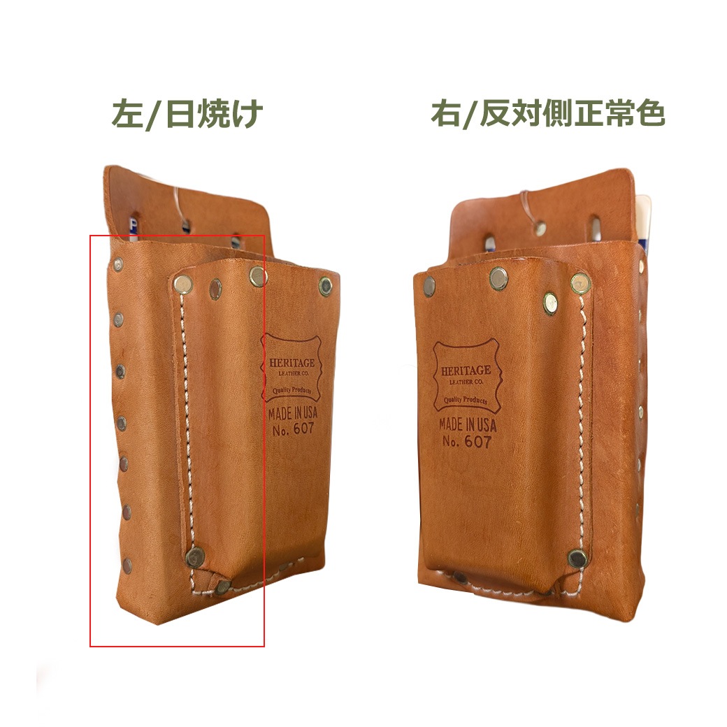 �إ�ơ��� �쥶�� ���� �ġ��� �ݡ��� ���� ���� ƻ�� Heritage Leather Tool Pouch 607 2�ݥ��å� �繩 �ߥ� ����ꥫ USA ���ä����� ��� �����ǥ˥� ��åԥ��б� 