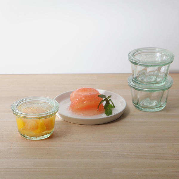 WECK �������� 140ml �����å� WE-561 ����˥����� ��ʨ̩�ĤǤ��륬�饹��¸�� ̩���ƴ� �ե�M������ Kouglof ���� ���� ���̥� �ХХ��� ������ �������� 