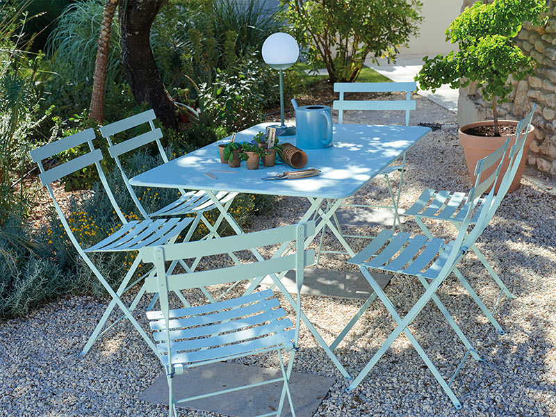 �����ǥ�ơ��֥� �����ǥ�ե��˥��㡼 �����ơ��֥� �ե����� �ӥ��ȥ� �饦��� �ơ��֥� 60cm �ޤꤿ���� �ݥơ��֥� ���ե� ������� �� Fermob bistro ����̵�� 