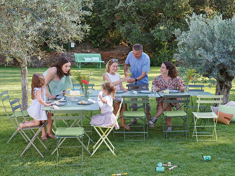 �����ǥ�ơ��֥� �����ǥ�ե��˥��㡼 �����ơ��֥� �ե����� �ӥ��ȥ� �饦��� �ơ��֥� 60cm �ޤꤿ���� �ݥơ��֥� ���ե� ������� �� Fermob bistro ����̵�� 