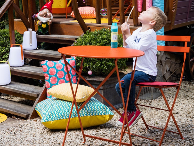 �����ǥ�ơ��֥� �����ǥ�ե��˥��㡼 �����ơ��֥� �ե����� �ӥ��ȥ� �饦��� �ơ��֥� 60cm �ޤꤿ���� �ݥơ��֥� ���ե� ������� �� Fermob bistro ����̵�� 