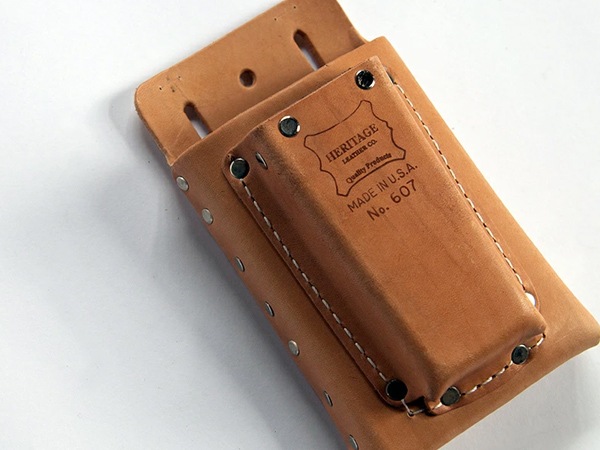 �إ�ơ��� �쥶�� ���� �ġ��� �ݡ��� ���� ���� ƻ�� Heritage Leather Tool Pouch 607 2�ݥ��å� �繩 �ߥ� ����ꥫ USA ���ä����� ��� �����ǥ˥� ��åԥ��б� 