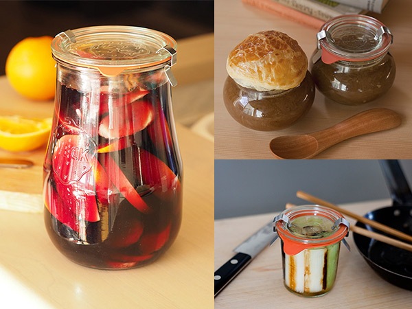 weck �ѥå��� �����å� ����ѥå��� ����˥����� ���饹����˥��������� XS������ WE 001 WECK �᡼���� �б� ��¸�� ���饹 weck�� ��¸�ƴ� ̩���� ��¸ 