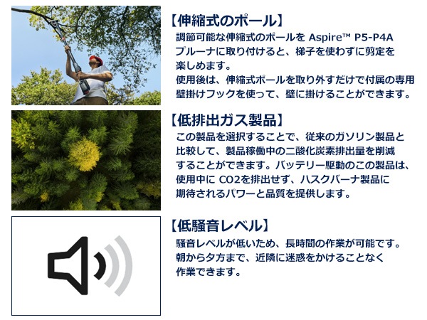 �ϥ����С��� �������󥽡� �ץ롼�� P5-P4A 5����� 221cm �ݡ��� ���å� �����ɥ쥹 ���� ��ư ���� �� ��� ������ ��� ���� �Ų� Husqvarna 970621409 ����̵�� 