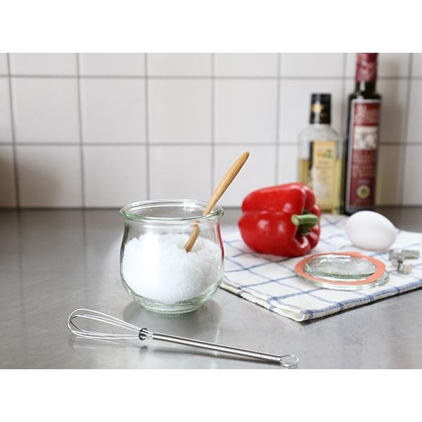 WECK ���塼��åץ������� 370ml ���ꥳ�󥭥�å�M ������6�ĥ��å� �����å� WE-746 ����˥����� ���饹�� ̩���ƴ� �ե�M������ �֥�å� Tulip shape �������᥵���� ��ʪ ����̵�� 