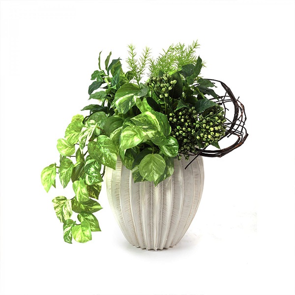 フェイクグリーン 観葉植物 造花 ポトス ブロッサムリーフ ベリー グリーン おしゃれ 花器 付き グリーンアレンジ カンバーベースm Prgr 1318 グリーンパーク Viewgarden フェイクグリーン 観葉植物 造花 ポトス ブロッサムリーフ ベリー グリーン おしゃれ 花器 付き グリーンアレンジ カンバーベースm Prgr 1318 グリーンパーク Viewgarden