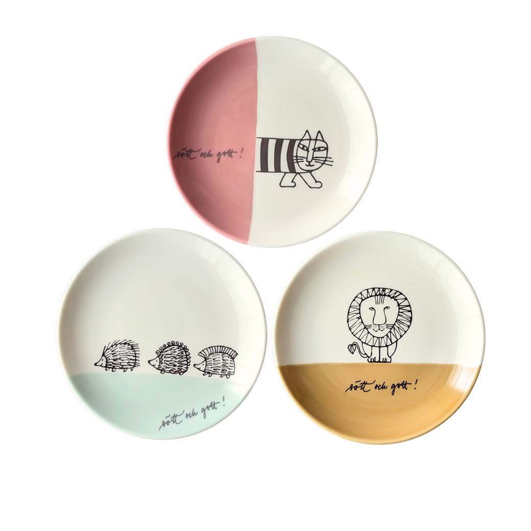 ꥵ顼 ǭ å ޥ ϥꥨå ʥ 14cm ץ졼 3 å Ȣ ե ץ쥼  Så  å  ƻ Lisa Larson åԥб 