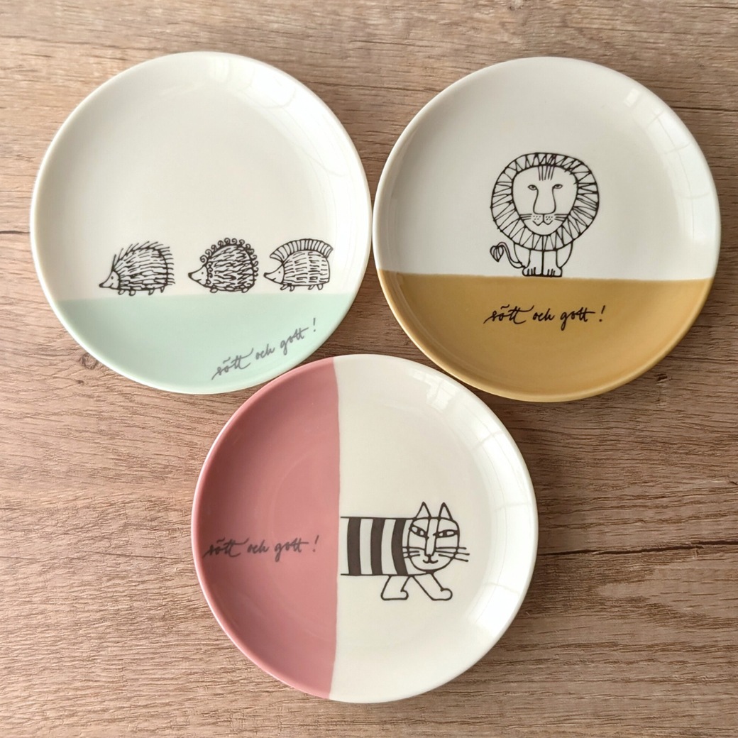 ꥵ顼 ǭ å ޥ ϥꥨå ʥ 14cm ץ졼 3 å Ȣ ե ץ쥼  Så  å  ƻ Lisa Larson åԥб 