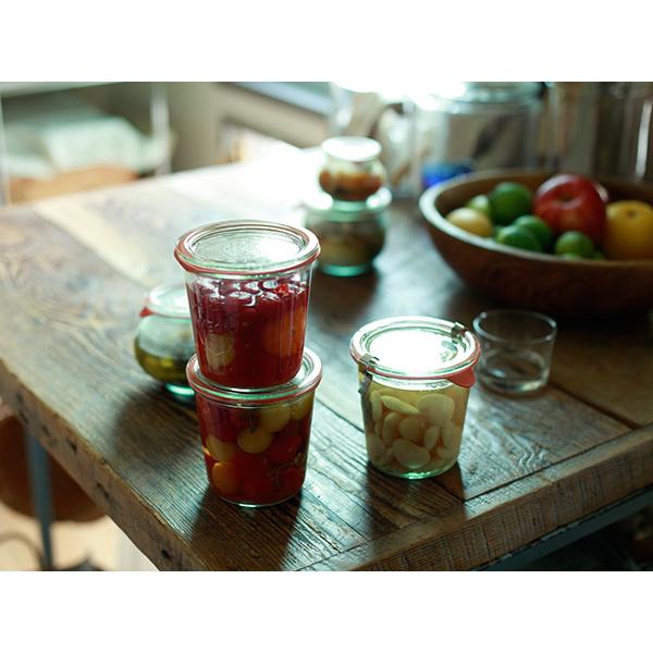 WECK �⡼��ɥ������� 500ml ������6�ĥ��å� ����å� ����ѥå��� ���ꥳ�󥭥�å� ��ʨ̩�� �����å� WE-742 ����˥����� ���饹�� ̩���ƴ� �ե�L������ Mold shape �� ��ʪ �����ҡ�Ʀ ����̵�� 