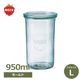 WECK �⡼��ɥ������� 950ml �����å� �������� WE-782 ����˥����� ��ʨ̩�ĤǤ��륬�饹��¸�� ̩���ƴ� �ե�L������ �礭�������� �ԥ��륹 ��ʪ �ѥ��� 