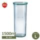 WECK �⡼��ɥ������� 1500ml �����å� �������� WE-784 ����˥����� ��ʨ̩�ĤǤ��륬�饹��¸�� ̩���ƴ� �ե�L������ �礭�������� ��ʪ �ѥ��� ������� 