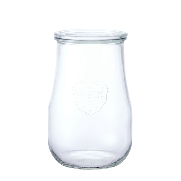 WECK ���塼��åץ������� 1500ml �����å� WE-738 ����˥����� ��ʨ̩�ĤǤ��륬�饹��¸�� ̩���ƴ� �ե�L������ Tulip shape �礭�� ��ʪ �ԥ��륹 