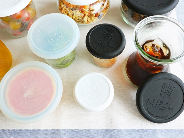 weck �� �����å����ꥳ�� ����å� WECK �᡼���� �б� �ե� ���С� M������ ����˥����� ���饹����˥����� �ƴ� ��¸�� �� �� Ʃ�� ���꡼�� ���졼 WW 021 ��åԥ��б� 