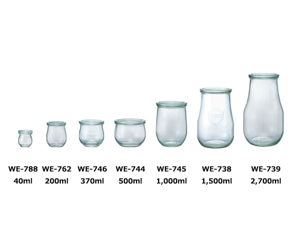 ˥ 6ĥå ¸ƴ ̩ƴ 饹˥ WECK 塼å  1000ml å Ǯ ¸ Ĵ̣ƴ WE745 TULIP SHAPE 