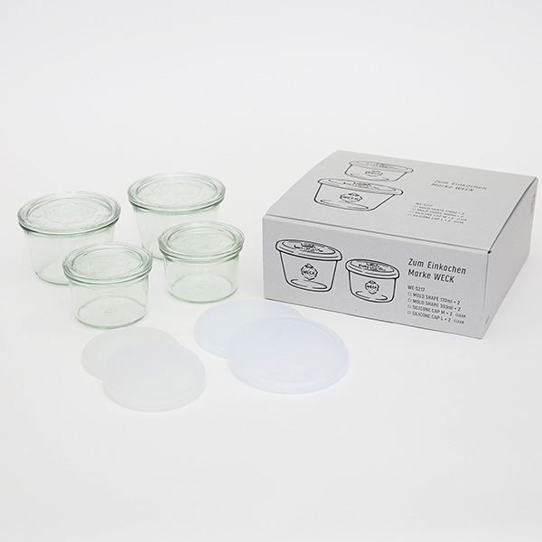 weck giftbox ���ե� �ܥå��� �⡼��� 170ml 300ml 4�� ���å� �����å� S217 ����֤� ������ �ƴ� ���� ���ȥå��� ���饹 ������� ���å��� ��¸ �� ̩�� ����̵�� 