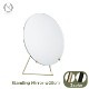 ɥߥ顼  ǥ ߥ顼  20cm MOEBE   ߷ ̲   饦 ֥饹 ֥å ࡼ STANDING MIRROR MIBR20 ̵ åԥб 