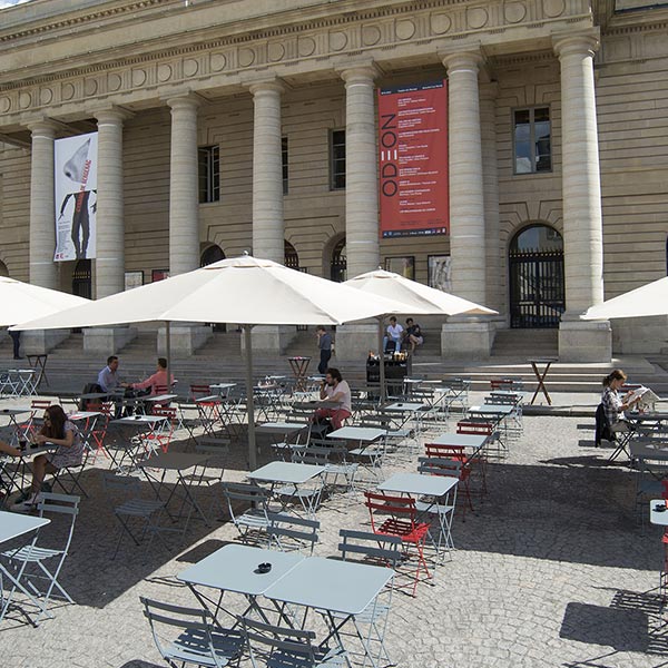 ������ �������� �ơ��֥� 57H Fermob bistro �ե����� �ӥ��ȥ� �⤵ 74cm �ޤꤿ���� ���顼 ��4�� �᥿�� �������� �����ǥ� �� ����̵�� 