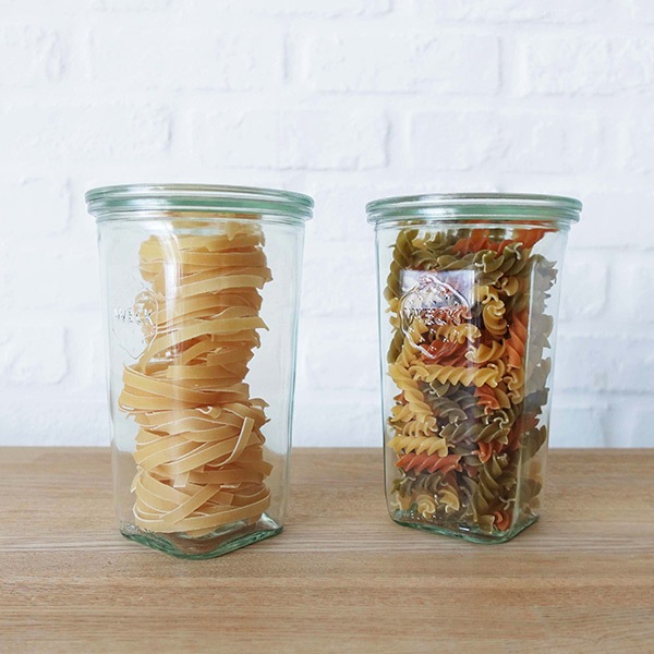 WECK �����ɥ� 795ml �����å� WE-769 ����˥����� ��ʨ̩�ĤǤ��륬�饹��¸�� ̩���ƴ� �ե�L������ Quadoro �ͳѤ� �������᥵���� ��ʪ �����ҡ�Ʀ �ʥå� 