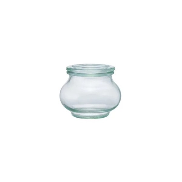 WECK �ǥ��������� 200ml ������12�ĥ��å� WE-902 �����å� DECO SHAPE ����˥����� ���饹 �ե�S������ ̩�� ��¸�� 