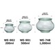 WECK �ǥ��������� 200ml ������12�ĥ��å� WE-902 �����å� DECO SHAPE ����˥����� ���饹 �ե�S������ ̩�� ��¸�� 