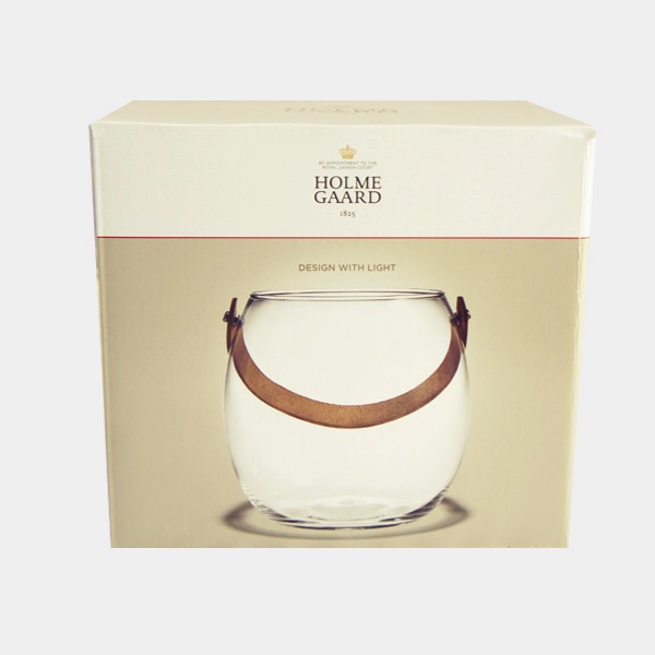 �ۥ�६���� �ե� �١��� ���� ���饹 �ݥå� 10cm �ܥ��� ���ꥢ Ʃ�� �̲� ����ƥꥢ ����ץ� �ʥ����� HOLMEGAARD DESIGN WITH LIGHT 4343516 ��åԥ��б� 