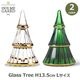 ���ꥹ�ޥ� �ĥ꡼ L 13.5cm ���饹 ���� �ۥ�६���� ������� ���꡼�� ���ꥢ �ơ��֥� �����ʥ��� ������� ���֥��� ���줤 ����ץ� ����ƥꥢ ���� ��ʪ ����̵�� ��åԥ��б� 