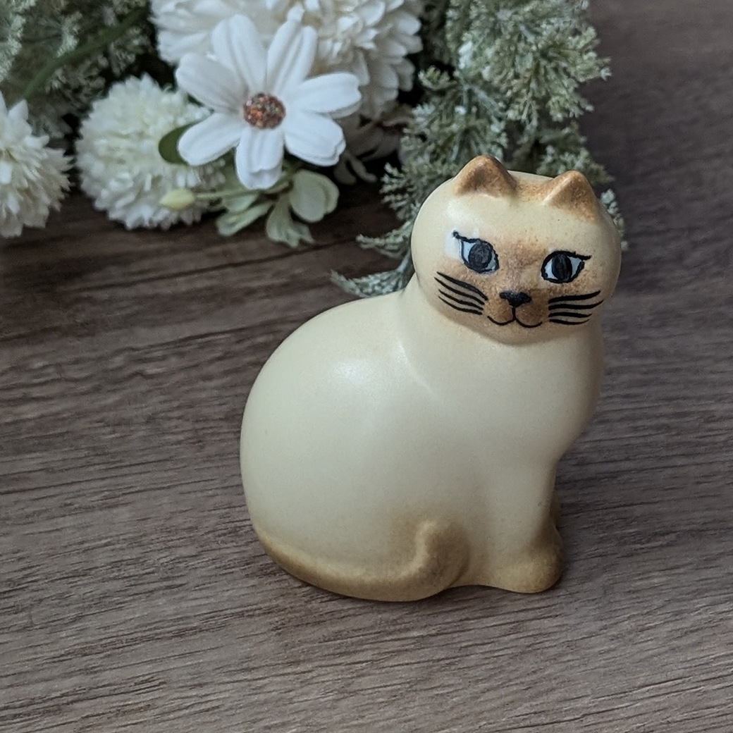 �ꥵ�顼���� ��ʪ �ͥ� ǭ �ޥ� MANZ S 9cm mini �ߥ� Lisa Larson ����å� cat �̲� ���� ����ƥꥢ ��ʪ ����� ���å� ����ץ� ���襤�� ǭ���� 