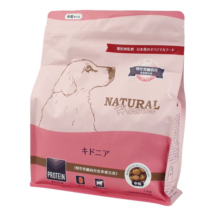 犬用 食事療法食 ナチュラルハーベスト キドニア キドニア 【慢性腎臓病用食事療法食】｜ナチュラルハーベスト