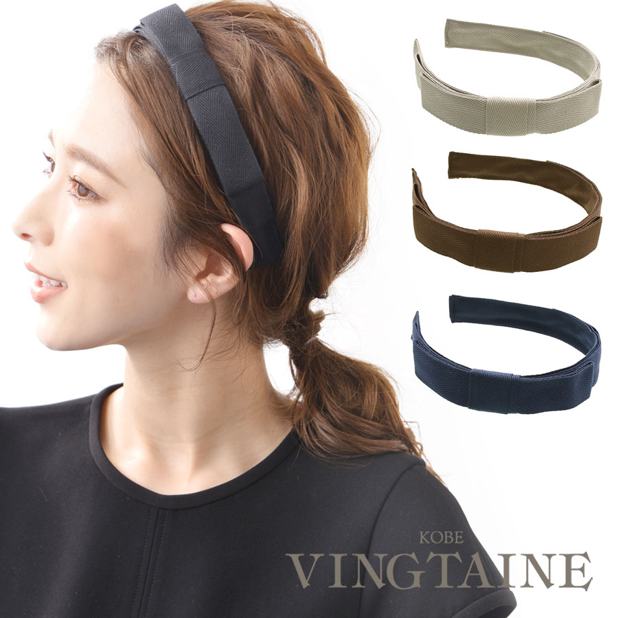 サイドリボンカチューシャ HK-185 | ヘアアクセサリー