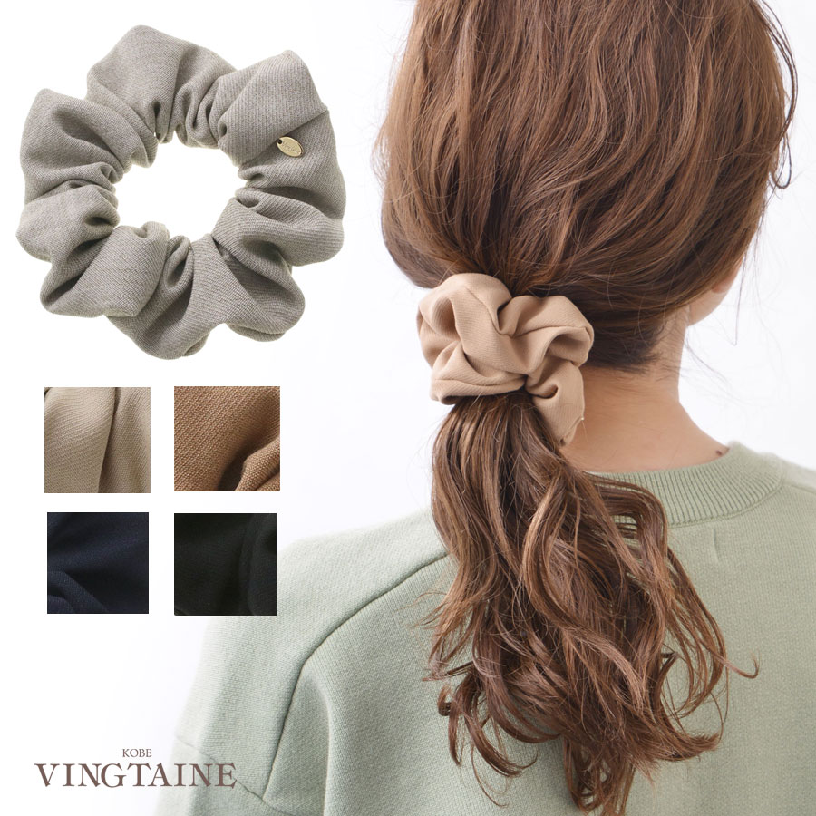 レーヌクロードミンクベルベットシュシュ レーヌクロードミンクベルベットシュシュ ヘアアクセサリー