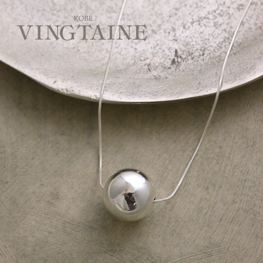 Silver925 �ܡ���ȥåץͥå��쥹��1.8cm�� SVC168