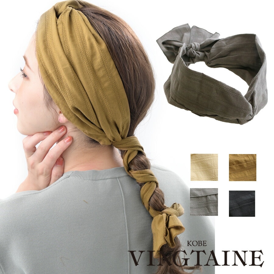 ＊handmade＊no.331 ターバン ヘアバンド 楽天市場】ターバン ヘアバンド レディース バンダナ ペイズリー