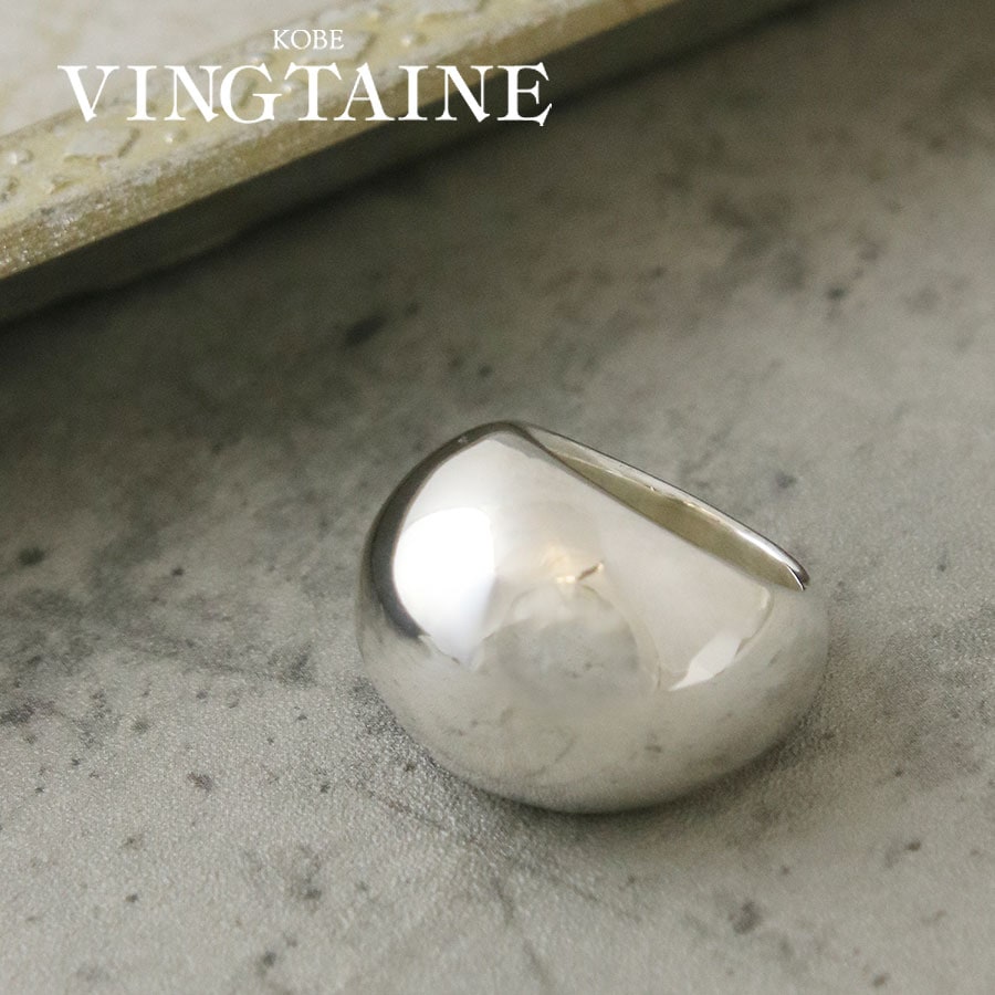 ☆送料無料☆Silver925 大ぶりぽってりリング SVR198 | リング