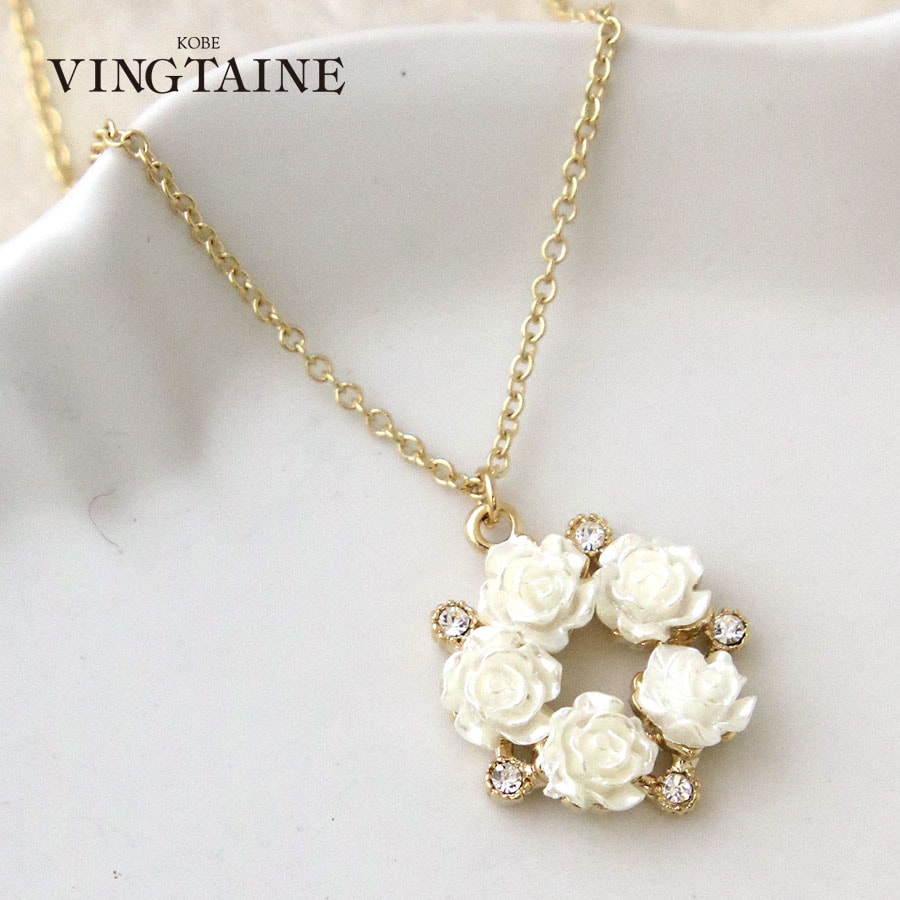 �ۥ磻�ȥ�������������ͥå��쥹 C3359