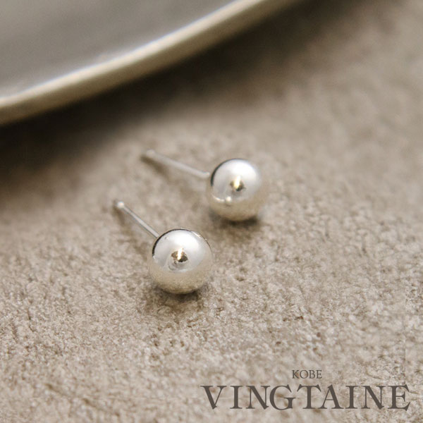 Silver925 �ܡ���ԥ��� ��6mm�� SVP189