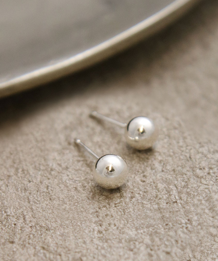 Silver925 �ܡ���ԥ��� ��6mm�� SVP189