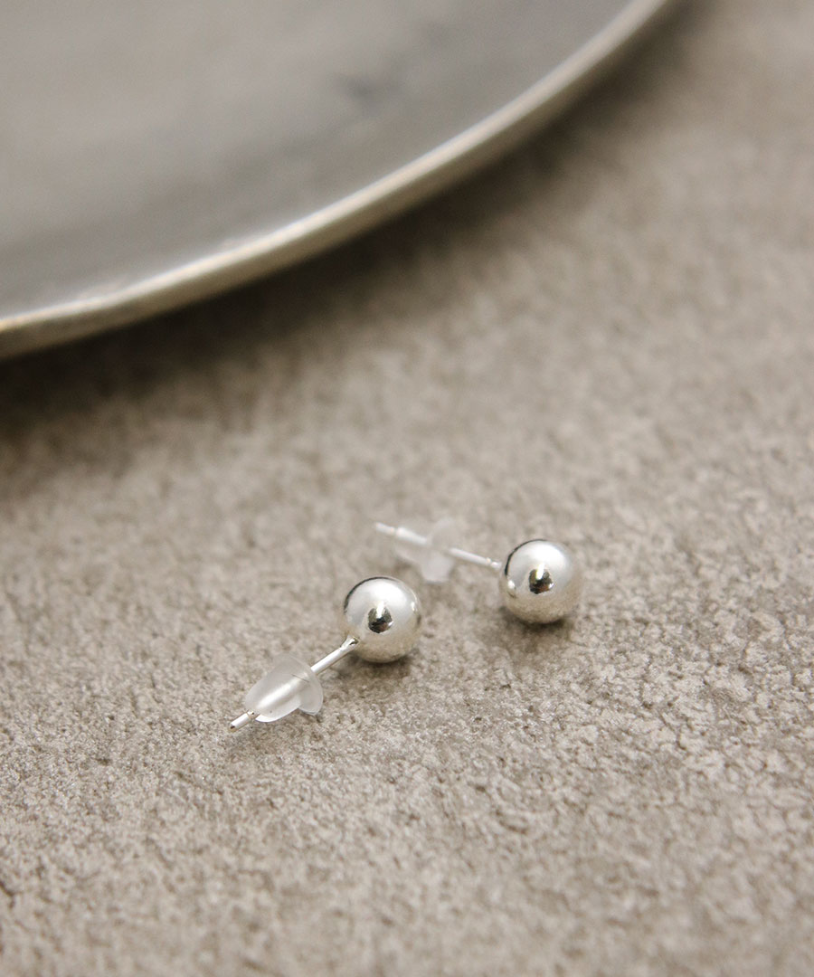 Silver925 �ܡ���ԥ��� ��6mm�� SVP189