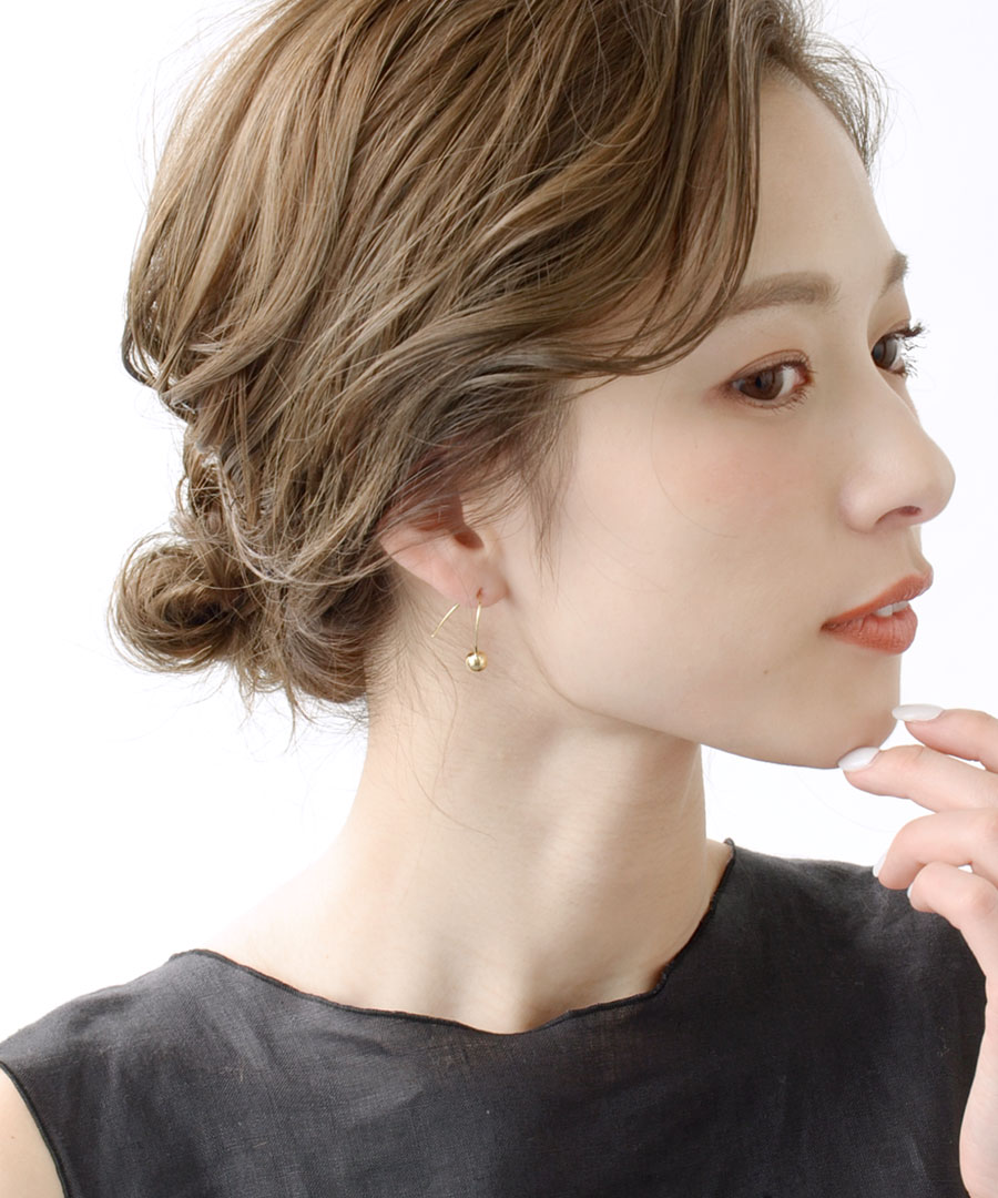 Silver925 K18�����ƥ��� �ܡ����դ������֥饤��ԥ��� SVP056 