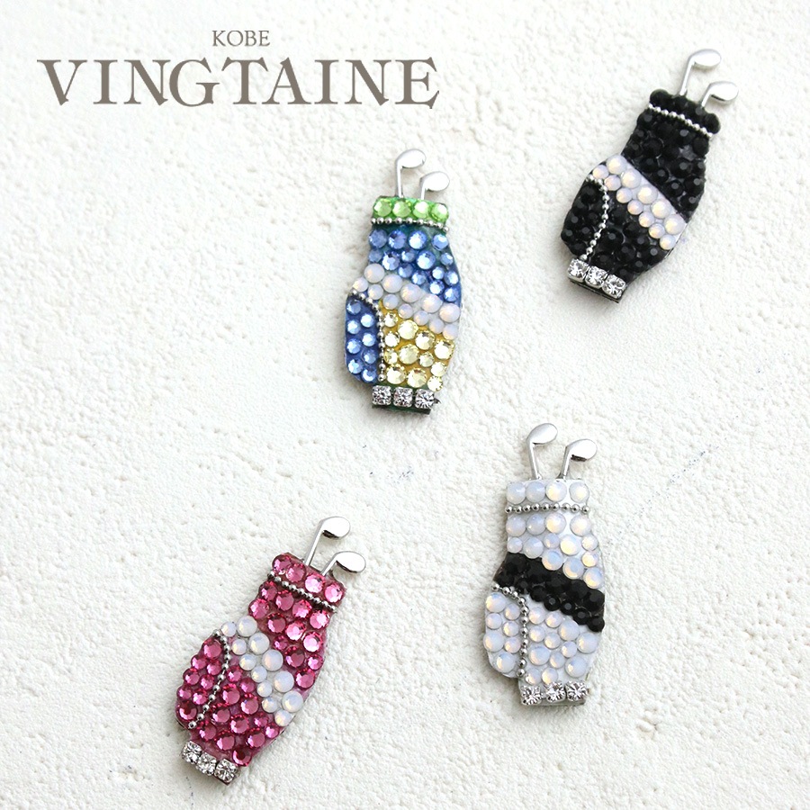 ゴルフバッグマグネットブローチ NB019 | ブローチ | ヴァンテーヌ