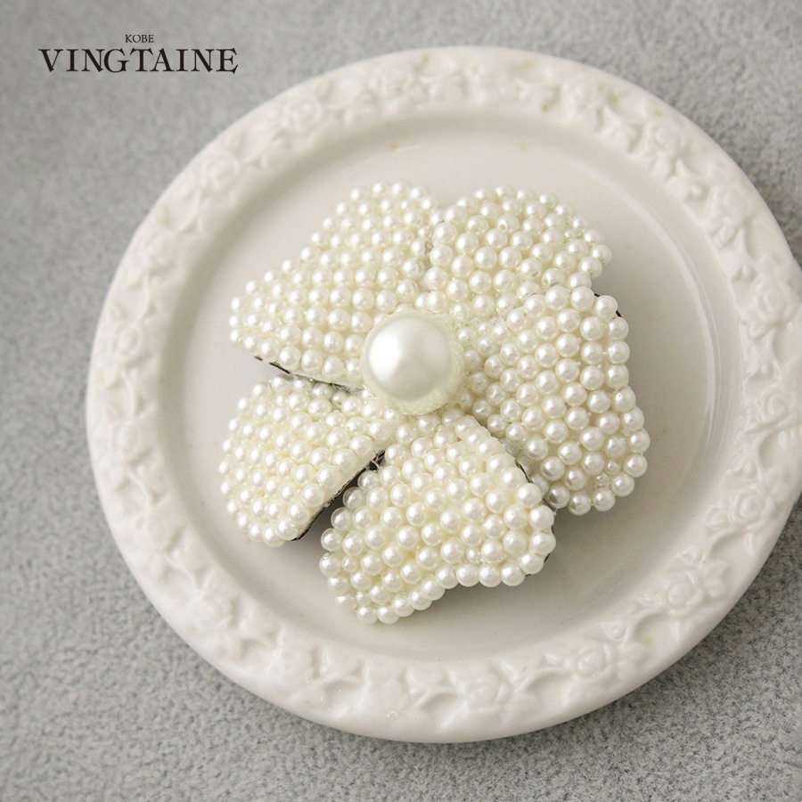 パールフラワー ブローチ NH005 | ブローチ | ヴァンテーヌ（VINGTAINE