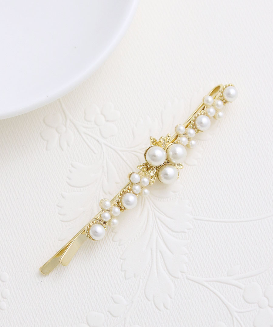 ボタニカルパールヘアピン H7764 ヘアアクセサリー,ヘアピン