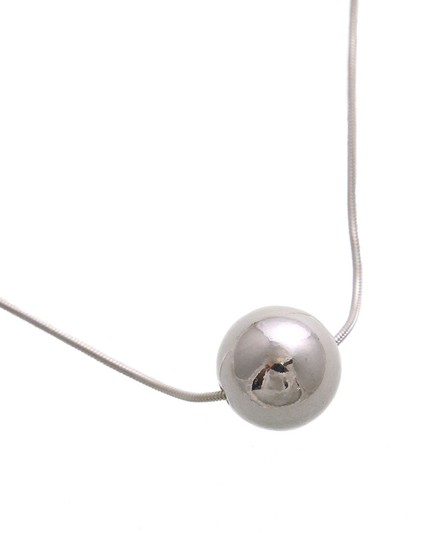 Silver925 �ܡ���ȥåץͥå��쥹 ��1.2cm�� SVC167