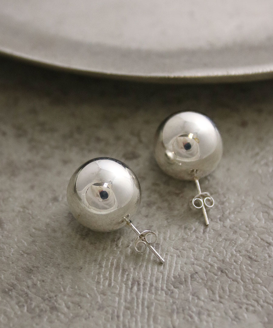 Silver925 �᥿��ܡ���ԥ��� ��1.6cm��  SVP182