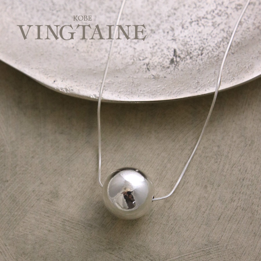 Silver925 �ܡ���ȥåץͥå��쥹��1.8cm�� SVC168