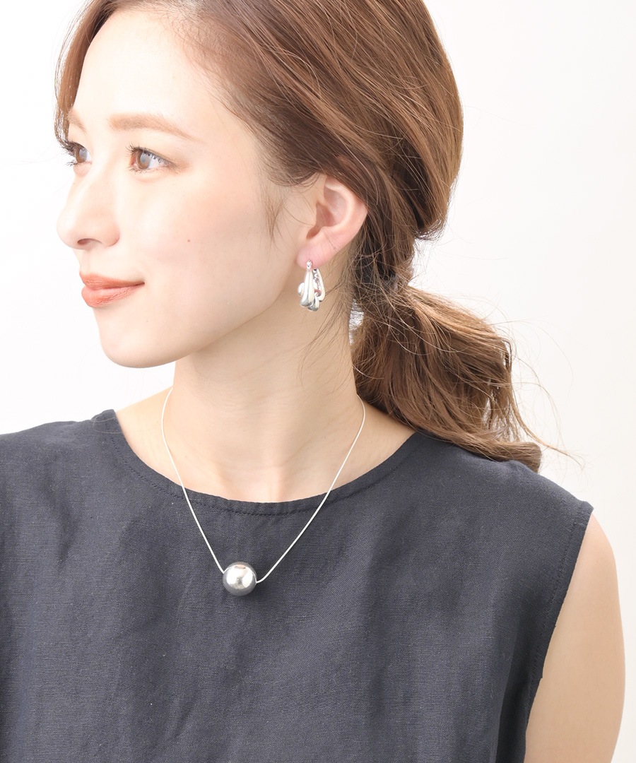 Silver925 �ܡ���ȥåץͥå��쥹��1.8cm�� SVC168