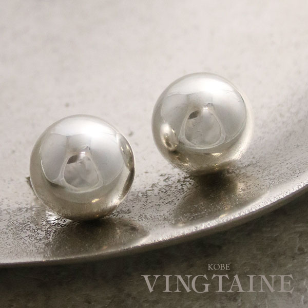 Silver925 �᥿��ܡ���ԥ��� ��2cm�� SVP183